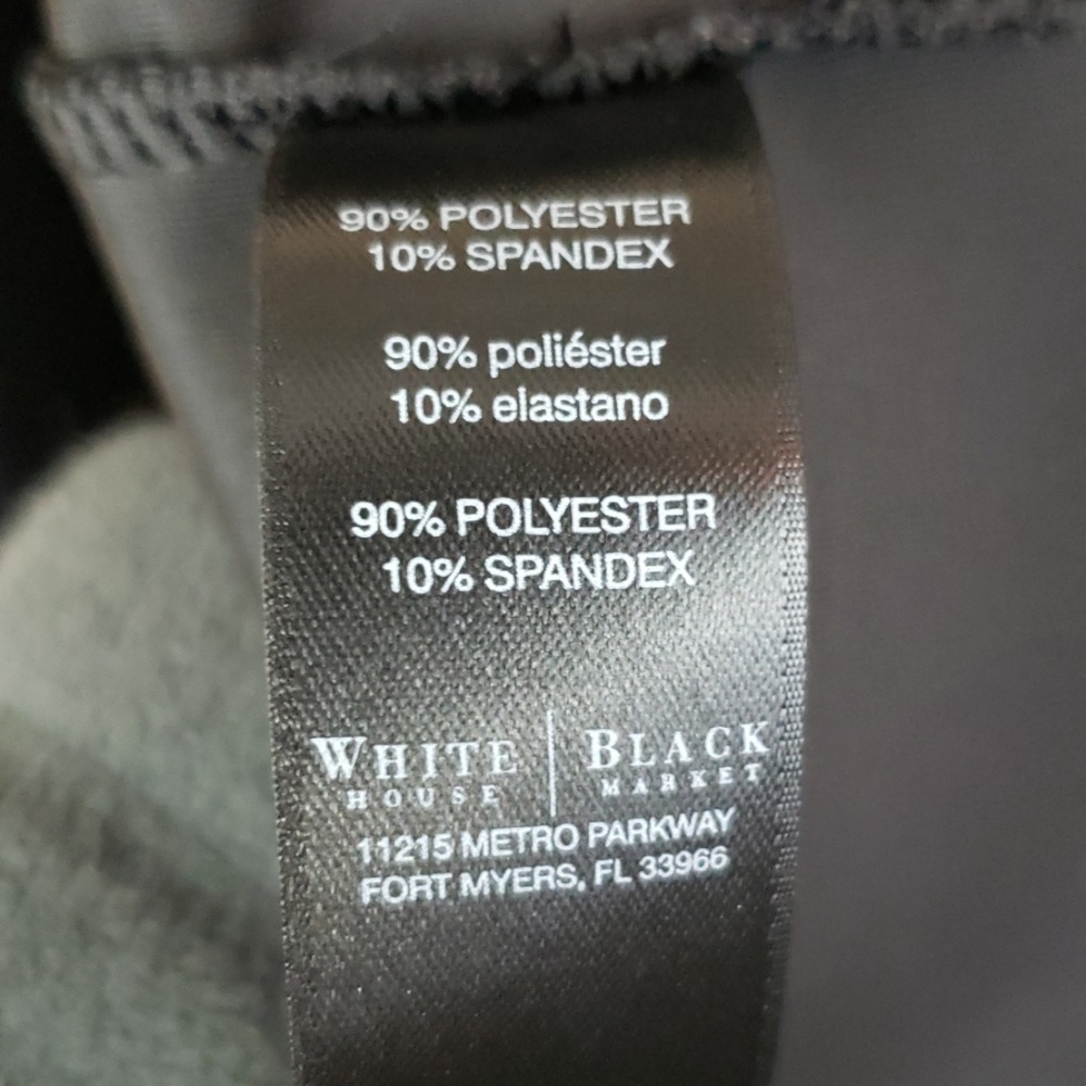 White House Black Market Velvet Shirt - Picture 4 of 5